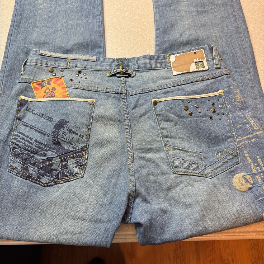 La Casa Nuestra Men’s wide leg baggy Jeans